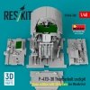 RESKIT RSU48-0588 P-47D-30 Thunderbolt cockpit (Basic edition with 3D decals) for MiniArt kit (3D Printed) (1/48)